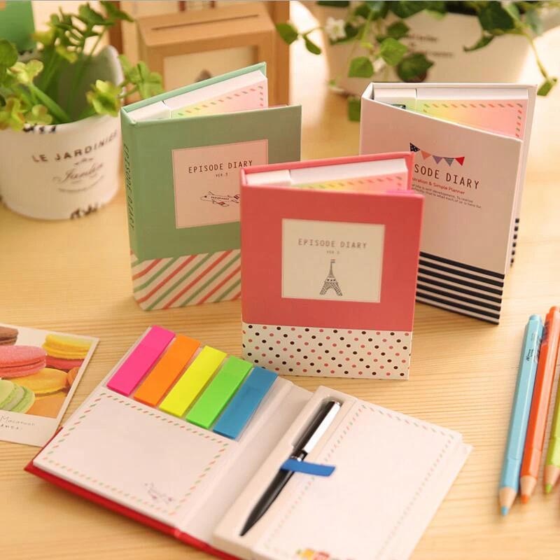 80 sheet memo paper notebook printing pocket diary notebook planner high quality custom notebook printing